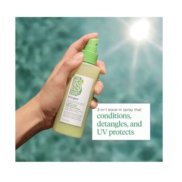 New~Briogeo Superfoods Avocado + Kiwi Moisture 3-in-1 Leave in Conditioner - Picture 5 of 6